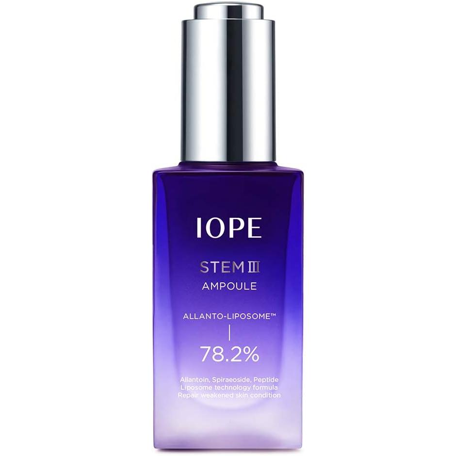 IOPE Stem III Ample, Serum, Korean Cosmetics, Moisturizing, Skin Care, Additive-Free, Dry Skin, Highly Moisturizing, Mildle Formula, Official Seller: Amorepacific Official, 0.6 fl oz (1.69 ml)