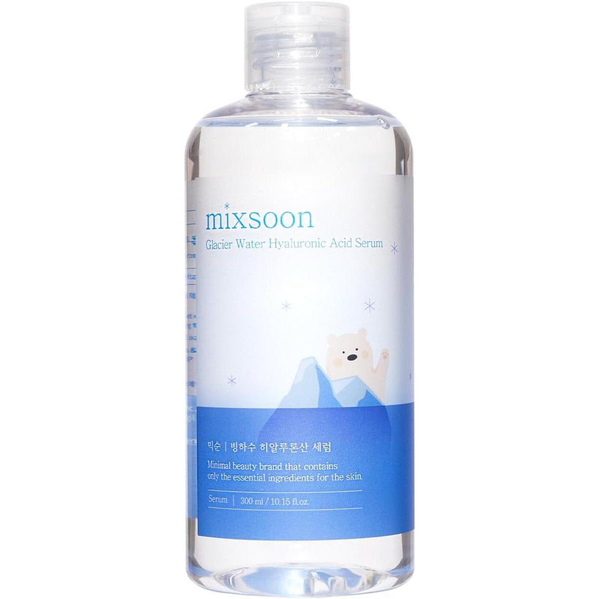 Mixsoon Hyaluronic Acid Serum 300ml Mixun Glacier Water Hyaluronic Acid Serum