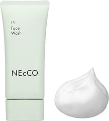 Nekko Face Wash, 2.1 oz (60 g), Facial Cleanser, Foam, Skin Care, Moisturizing, Additive-free, Fermented Ingredients, Present, Gift