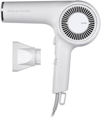 Tescom NIB300A-W Hair Dryer, Professional Protected Ion, Lightweight, Easy Plug, Nobby by TESCOM, White Ash