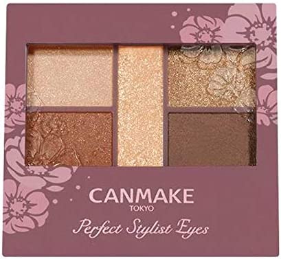 Canmake Perfect Stylist Eyes v23, Eyeshadow 23, Almond Canele, 0.1 oz (3.0 g) (x1)