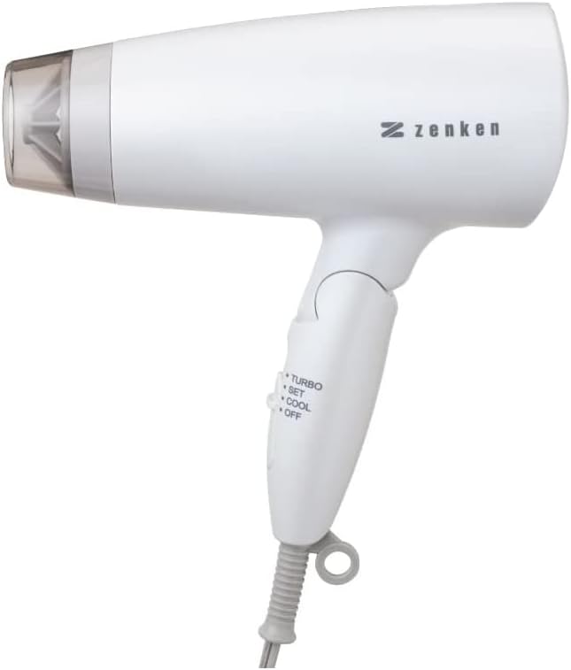 Zengen Electromagnetic Wave Reduction Hair Care Dryer ZD-750 (White)