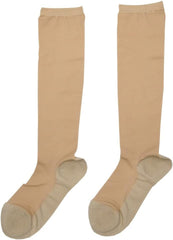 Sunayama Socks, Women’s Stocking Socks, Like Wearing Stockings, Soft Sole Type, Thick, High Socks Length, Beige, 8.7 - 9.8 inches (22 - 25 cm), beige