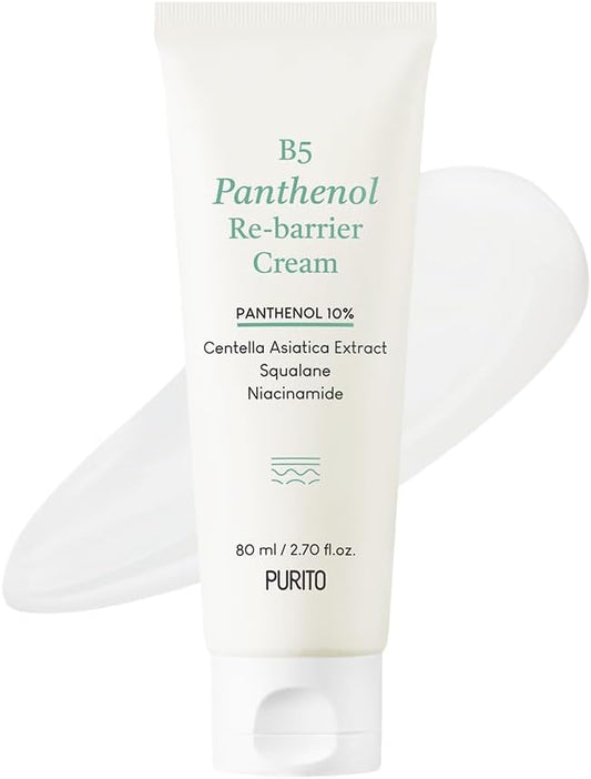 PURITO B5 Panthenol Re-barrier Cream 2.70 fl oz (80 ml) / B5 Panthenol Re-barrier Cream