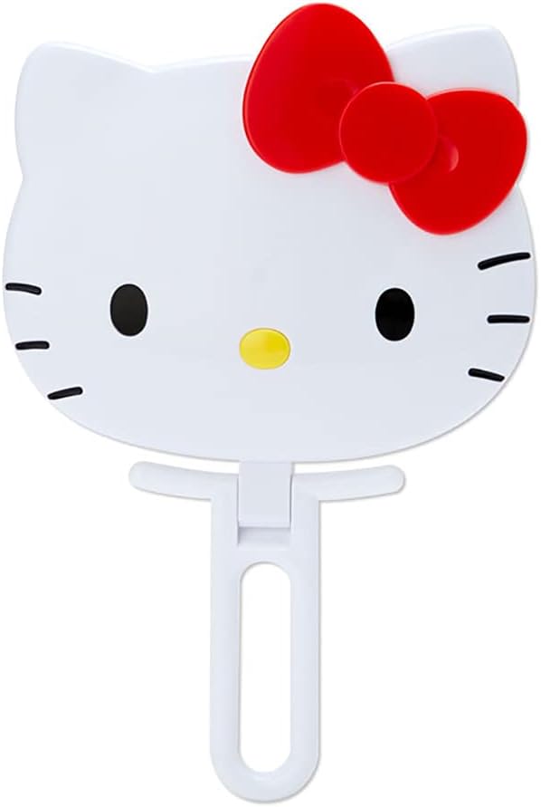 Sanrio 740667 Hello Kitty Face Shape Hand Mirror