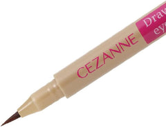 Cezanne Draws Double Eyeliner 10 Brown for Shadow Emphasis on Double Liquid Eyeliner