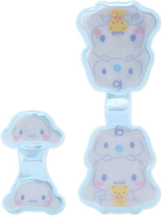 Sanrio 763993 Cinnamoroll Character 763993 Reflector Clip, Reflector, Set of 2, Magnet, Cinnamoroll, Magnet