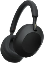 Sony Wireless Noise Cancelling Stereo Headphones WH-1000XM5: Improved Noise-Cancelling Performance/ Amazon Alexa Built-In / Improved Calling Performance/ Soft-Fit Leather for Superior Sound Insulation/Black WH1000XM5 BM