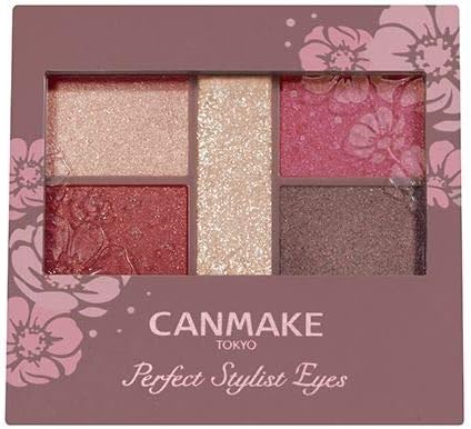 Canmake Perfect Stylist Eyes v14, Antique Ruby, Eyeshadow, 0.1 oz (3.0 g) (x1)