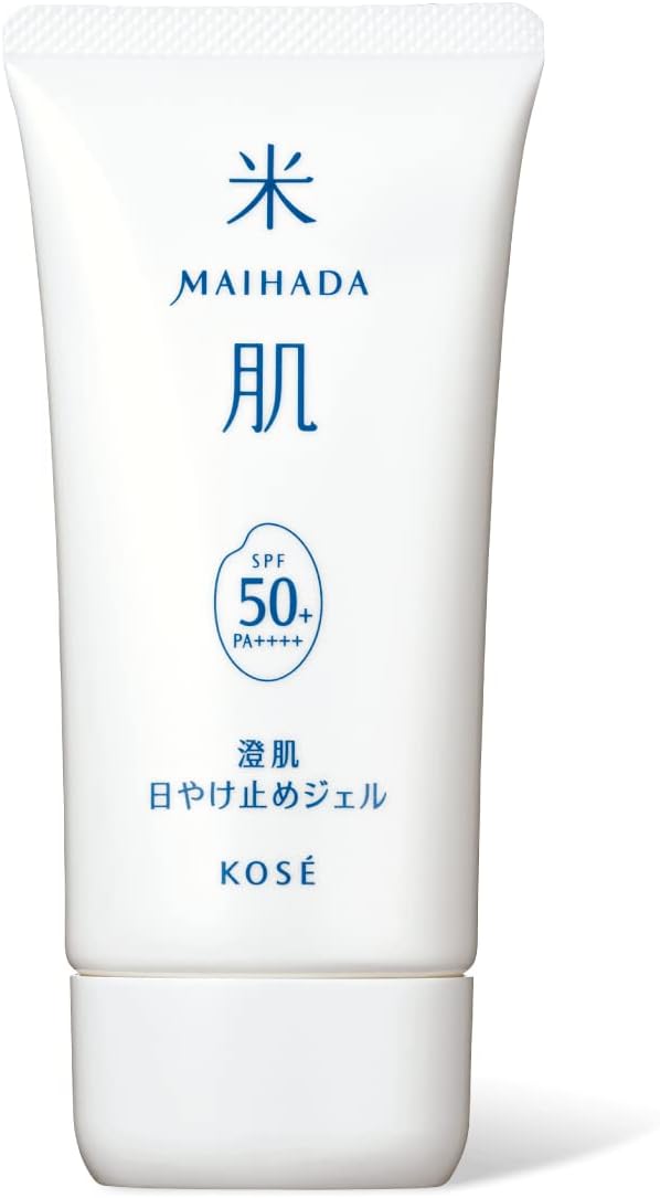 KOSE KOSE Rice Skin MAIHADA Clear Skin Sunscreen Gel SPF50+ PA++++ 80g Rice Power Fragrance-free/Color-free