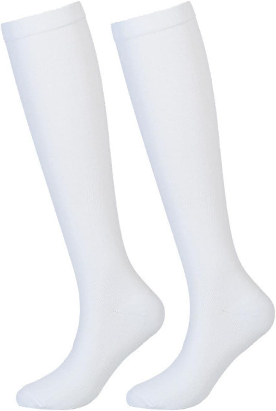 Rela Kino Compression Socks for Men and Women, Compression, Calf Support, High Socks, Golf Sports