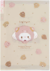 Sanrio 500623 Kogimyun Index Clear File (Handmade Bear)