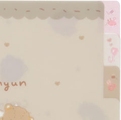 Sanrio 500623 Kogimyun Index Clear File (Handmade Bear)