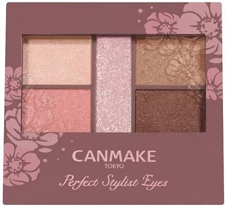 Canmake Perfect Stylist Eyes v05, Pinky Chocolate, Eyeshadow, 0.1 oz (3.0 g) (x1)