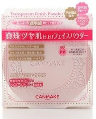 Canmake Transparent Finish Powder PP Pearl Pink 0.4 oz (10 g)