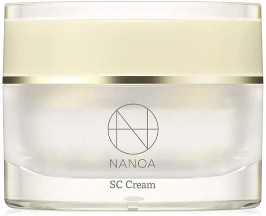 NANOA Moisturizing Cream, Dermatologist's Hot Human Stem Cell, Deer Cream, EGF, Aging Care, Exosome, Ceramide, Vitamin C Derivative, Additive-Free, Made in Japan