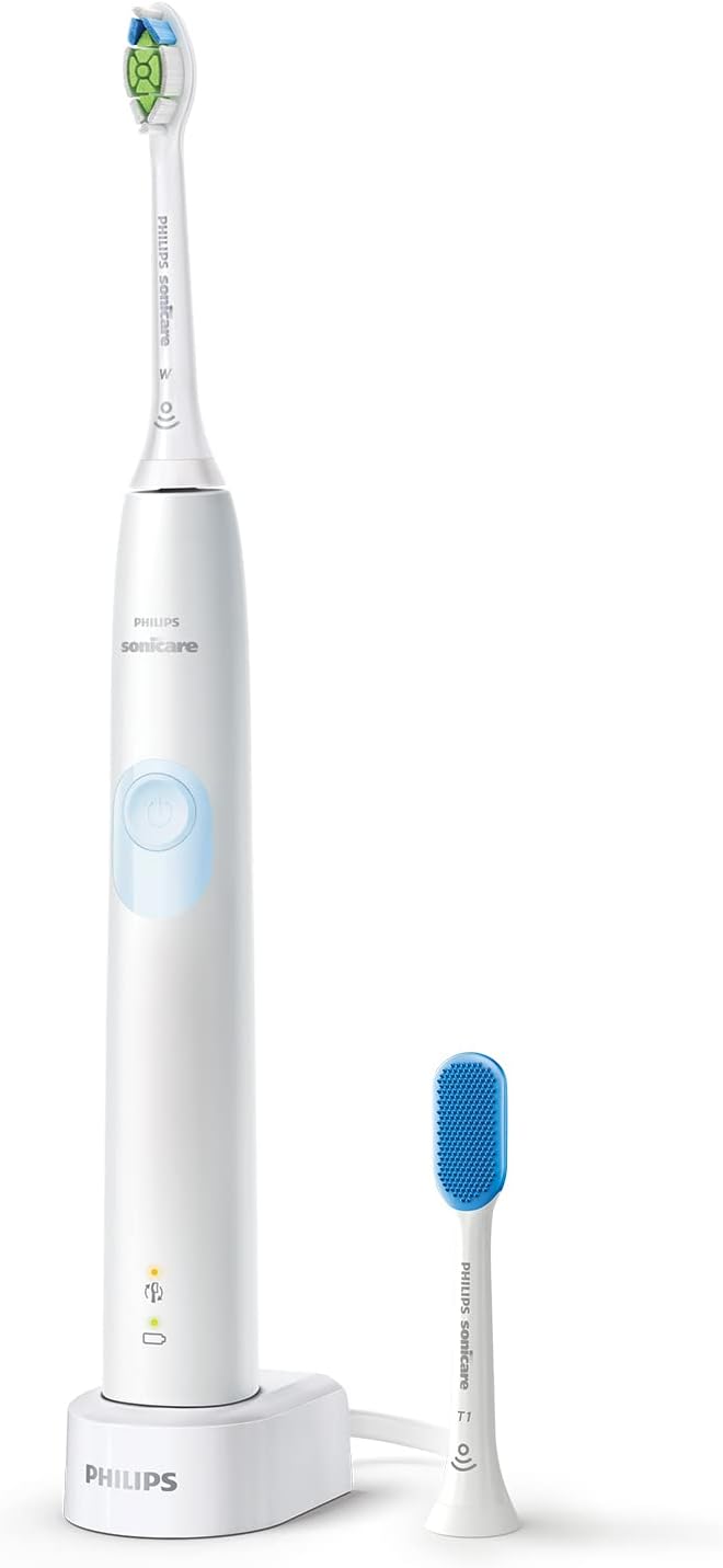 Philips Sonicare ProtectiveClean HX6809/71 Electric Toothbrush, Amazon.co.jp Exclusive, No Strength Settings, White Plus Brush Head