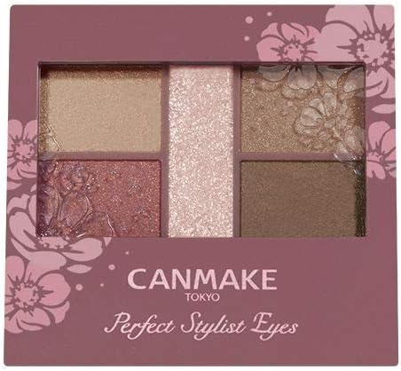 Canmake Perfect Stylist Eyes v18, Eyeshadow 18, Bitter Sweet Memory, 0.1 oz (3.0 g) (x1)