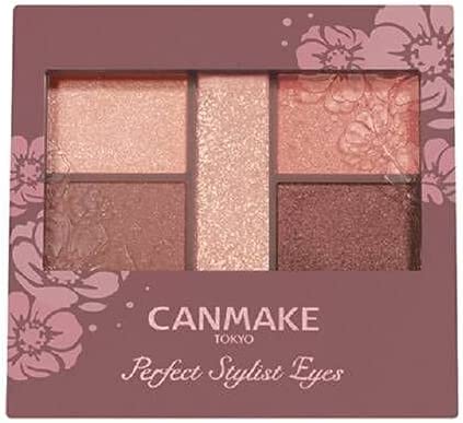 Canmake Perfect Stylist Eyes v24, Mellow Milk Tea, Eyeshadow, 0.1 oz (3.0 g) (x1)