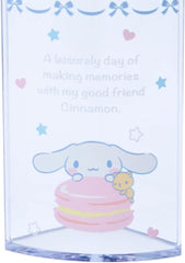 Sanrio 213161 Cinnamoroll Pen Stand, Blue, Saxophone, Plastic, Cinnamoroll, 360 Degree Rotation, Rotating Pen Stand, Pen Holder, Cosmetics, Makeup Brush, Tulle, Pet Character