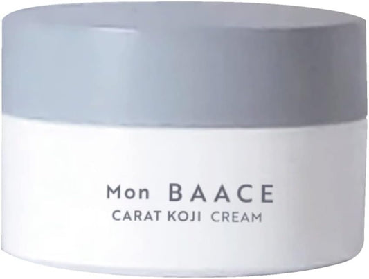 Kojic Acid Derivative Panthenol Cream 1.1 oz (30 g) Mon BAACE Montbace Carat Koji Cream, Moisturizing, Transparent, Made in Japan