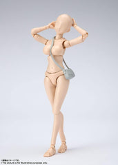 S. H. Figuarts Body-chan Kentaro Yabuki Edition DX Set (Pale orange Color Ver.) Approx. 5.3 in (135 mm), Made of PVC   ABS, Movable Figure