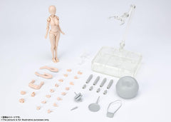 S. H. Figuarts Body-chan Kentaro Yabuki Edition DX Set (Pale orange Color Ver.) Approx. 5.3 in (135 mm), Made of PVC   ABS, Movable Figure