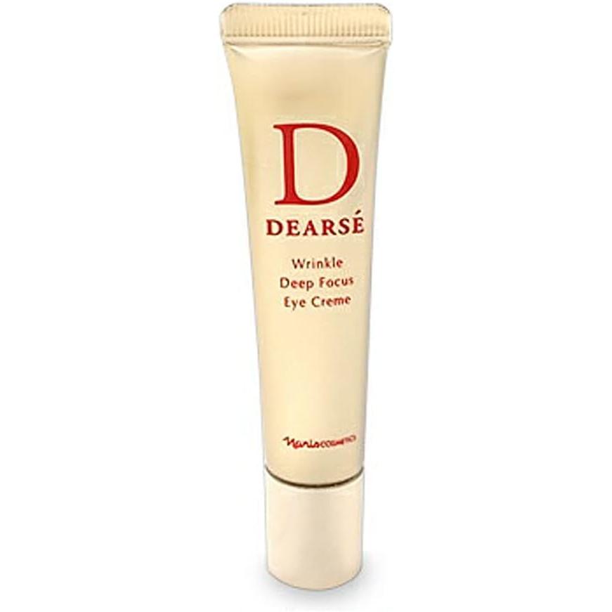 [Japanese Eye cream] Naris Cosmetics Diase Wrinkle Deep Focus Eye Cream (Medicated Wrinkle Improvement Eye Cream) 0.5 oz (15 g) (Quasi Drug)