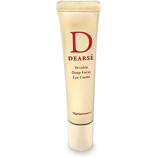 [Japanese Eye cream] Naris Cosmetics Diase Wrinkle Deep Focus Eye Cream (Medicated Wrinkle Improvement Eye Cream) 0.5 oz (15 g) (Quasi Drug)