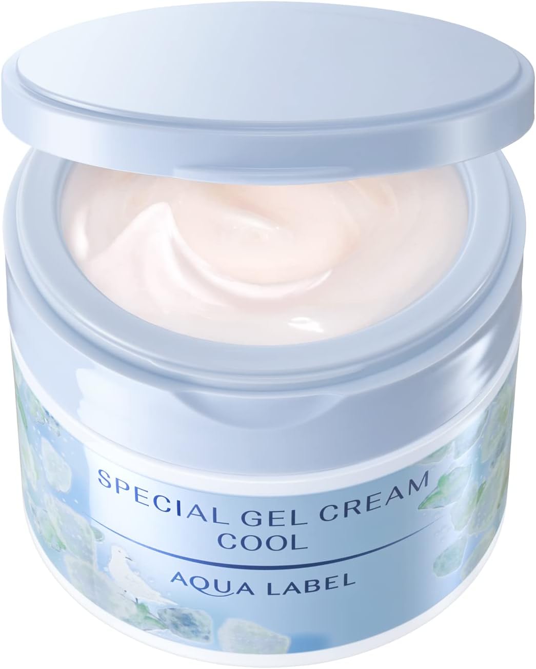 Aqua Label Quasi-drug Special Gel Cream Cool All-in-One Refreshing Cool Herbal Scent 90g