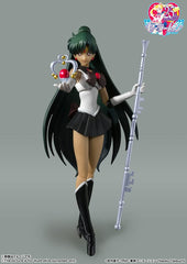 BANDAI SPIRITS S.H. Figuarts Sailor Moon R Sailor Pluto Animation Color Edition, Approx. 5.9 inches (150 mm), PVC   ABS Pre-painted Action Figure