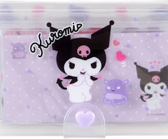 Sanrio 064718 Notes and Stickers with Case, Kuromi