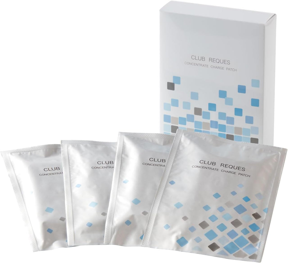 Club Requests Concentrate Charge Patch, 4 Packs (2 Sheets x 4 Bags), Microneedle, Eyes and Mouth, Hyaluronic Acid, Needle Serum