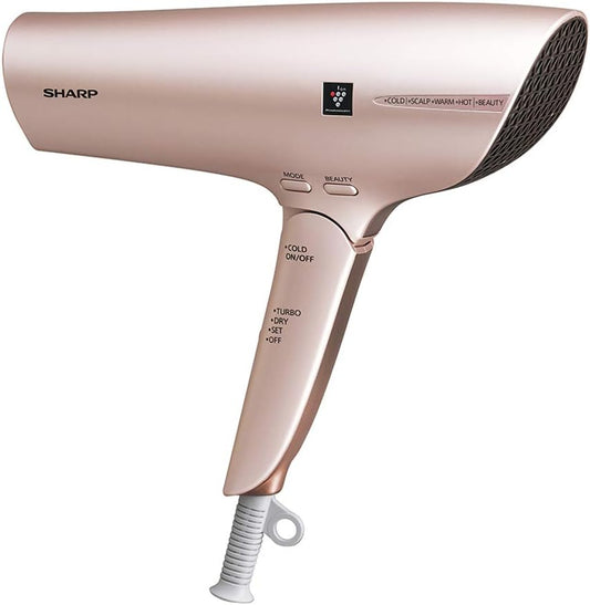 Sharp IB-GP9 Series Plasmacluster Ionic Hair Dryer, antique gold