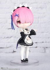 Figuarts Mini Re:Zero - Starting Life in Another World Ram Approx. 3.5 inches (90 mm), PVC   ABS, Pre-painted Action Figure BAS61261