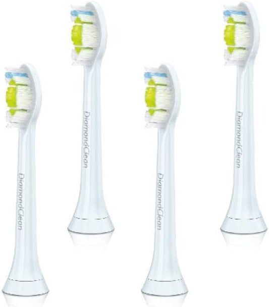 Philips Electric Toothbrush Replacement Brushes for Sonicare DiamondClean Standard Type 4-Pack /HX6064/01