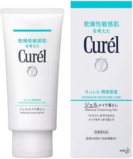 Kao Curel Gel Makeup Remover, 4.6 oz (130 g) x 6 Pieces