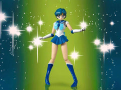 S.H. Figuarts Sailor Moon Sailor Mercury Animation Color Edition, Approx. 5.5 inches (140 mm), ABS   PVC Pre-painted Action Figure