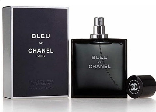 Chanel Blue De Chanel EDT Spray 1.7 fl oz (50 ml) Ribbon Wrapped with Shopper L Gift Present