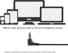 Panasonic Headphones LP-HT161-K Full Size Over-Ear Lightweight Long Cord