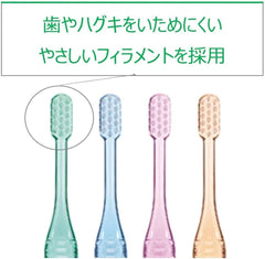 GUM Children's Toothbrush #66 For Finishing Polishing, 0 Years Old - Soft, Pack of 6 + Bonus Included, Bulk Purchase, For Children *Color Not Available