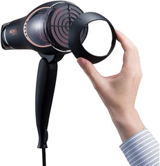 Koizumi KHD-W740/K Monster Hair Dryer, Large Airflow, Quick Drying, Negative Ions, Black