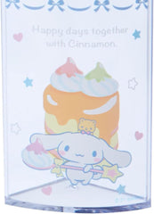 Sanrio 213161 Cinnamoroll Pen Stand, Blue, Saxophone, Plastic, Cinnamoroll, 360 Degree Rotation, Rotating Pen Stand, Pen Holder, Cosmetics, Makeup Brush, Tulle, Pet Character