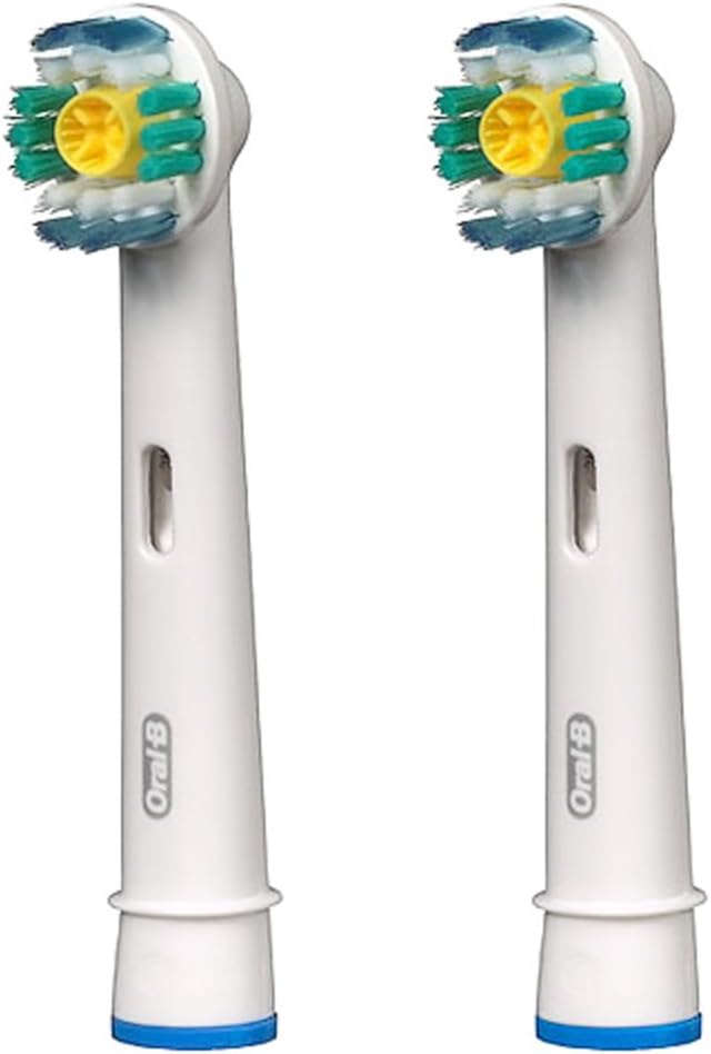 Brown Oral B Electric Toothbrush Replacement Brush Stain (Tinted) Dirt Brush 2 Pack EB18 – 2 – El