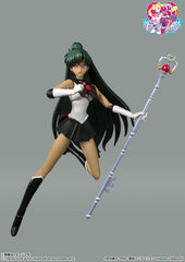 BANDAI SPIRITS S.H. Figuarts Sailor Moon R Sailor Pluto Animation Color Edition, Approx. 5.9 inches (150 mm), PVC   ABS Pre-painted Action Figure