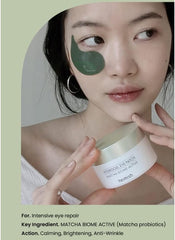 heimish matcha bio hydrogel eye patch 60ea/heimish matcha biome hydrogel eye patch parallel import goods