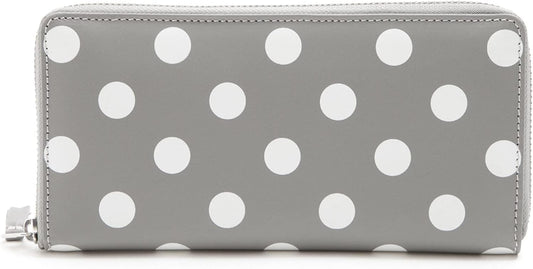 Comme Des Garcons Round Zipper Long Wallet Polka Dots Gray sa0110pd parallel import goods