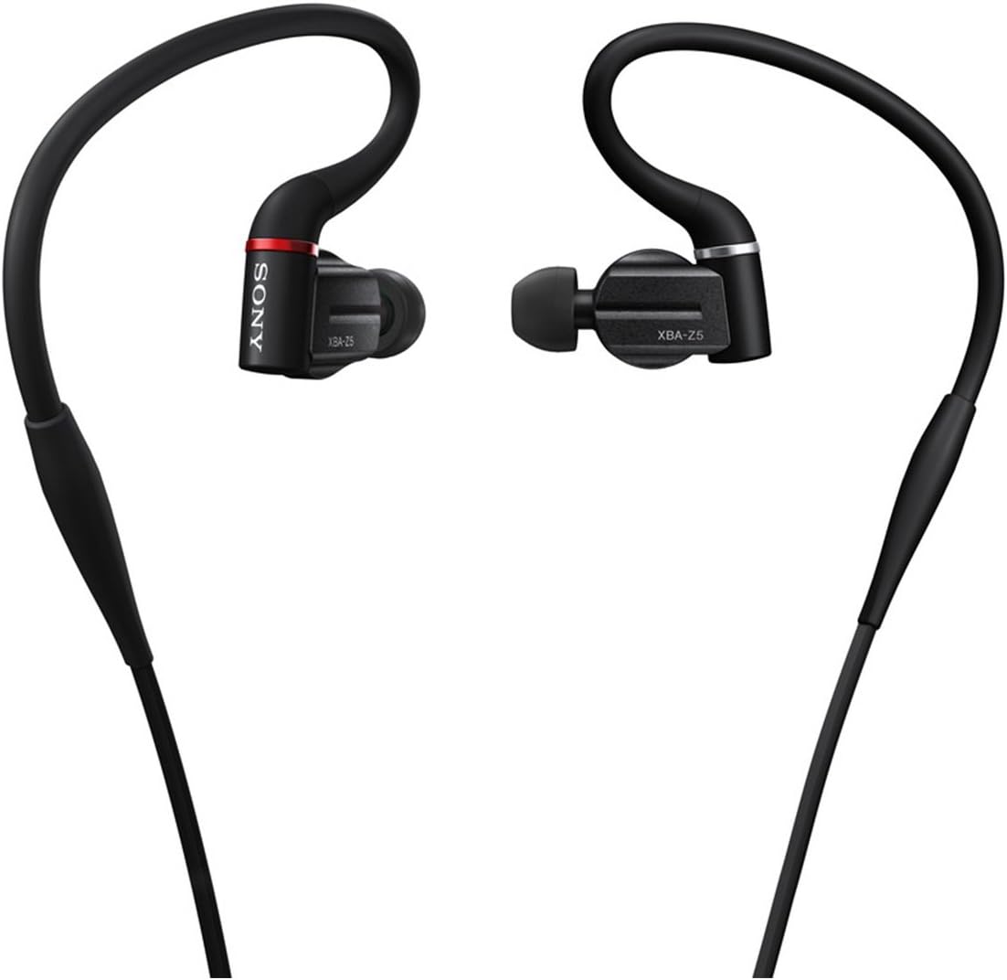 SONY Earphones, High-Res Compatible, Canal Type, Hybrid 3 Way Cable, Detachable Cable, Balance-Connection Compatible, XBA-Z5