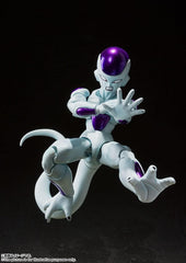 S.H. Figuarts BAS62977 Dragon Ball Z Freeza Fourth Form Approx. 4.7 inches (120 mm), ABS   PVC, Pre-painted Action Figure