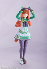 BANDAI SPIRITS S.H. Figuarts Uma Musume Pretty Derby Silence Suzuka, Approx. 5.3 inches (134 mm), ABS   PVC, Pre-painted Action Figure